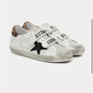 Golden Goose Old School Velcro Sneakers Size 37